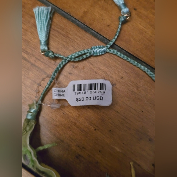 NWT Free People Eternal Friendship Bracelet in Green - Picture 5 of 8
